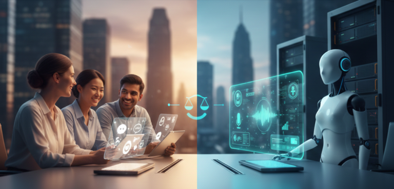 Human Touchpoints vs. AI Voice Automation